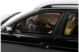 BMW E39 540i Touring M-Pack 2001  Black Saphire Metallic 475 OttO mobile 1:18 Resinemodell (Türen, Motorhaube... nicht zu öffnen!)
